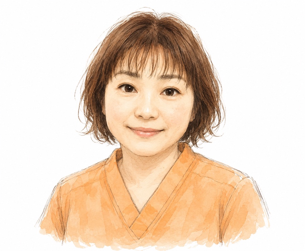 山本真紀子 獣医師イラスト